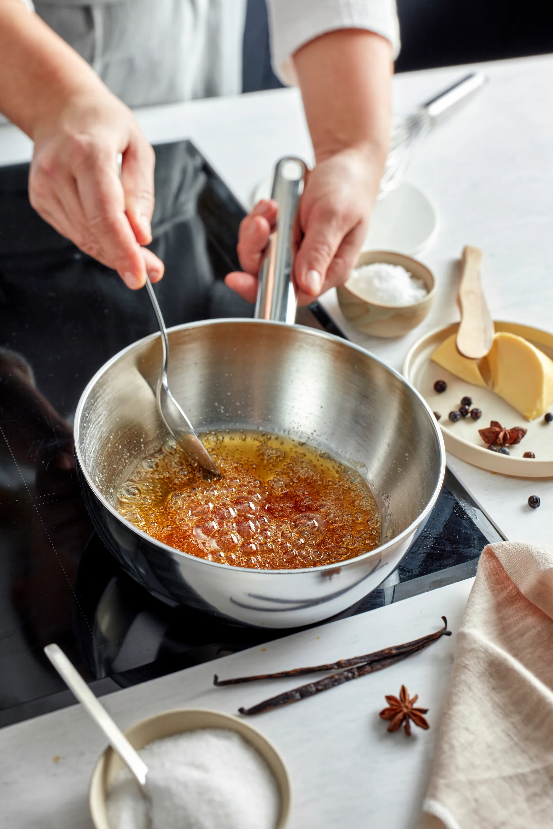 Demeyere Apollo 7 Sautierpfanne Edelstahl, Ø14 cm Demeyere