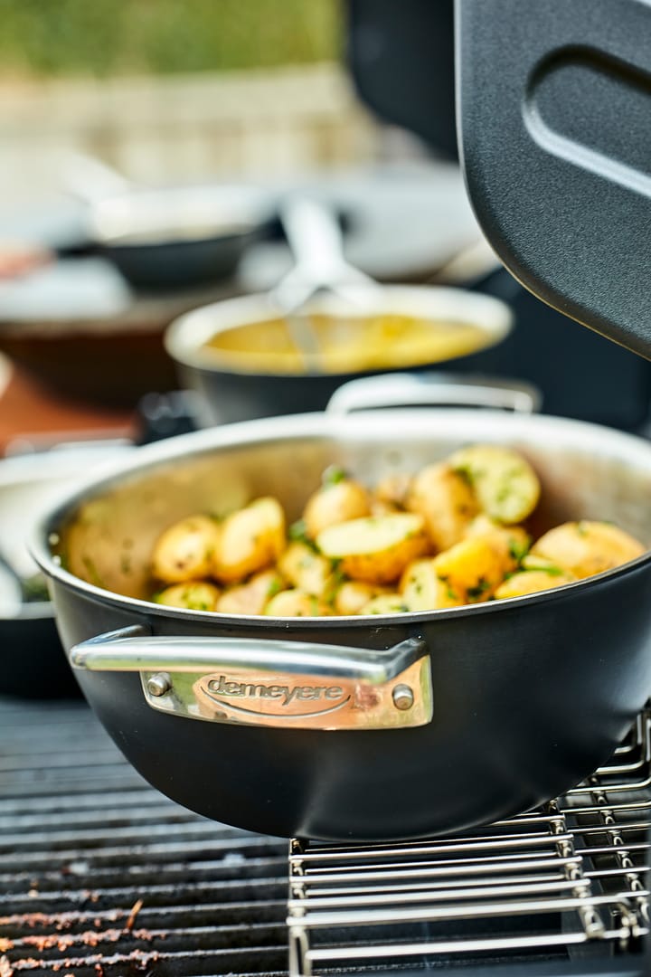 Demeyere Black 5 Bratpfanne Edelstahl, 3,25 L Demeyere