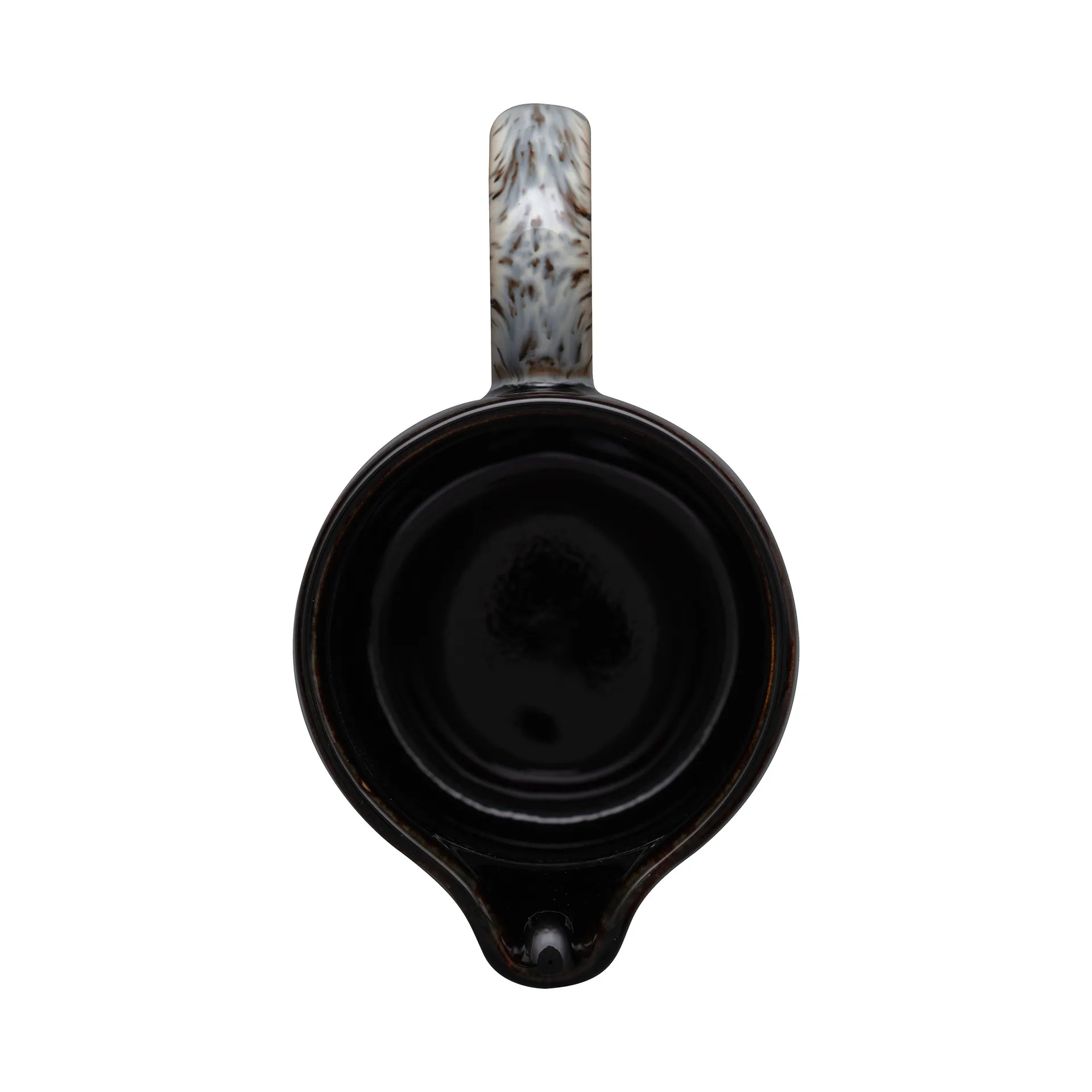 Halo brew Kanne 0,2 l, Blau-grau-schwarz Denby