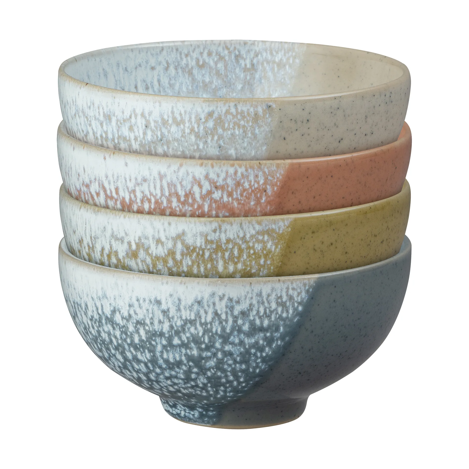 Kiln Accents Schale Ø13 cm 4 Stück, Multi Denby