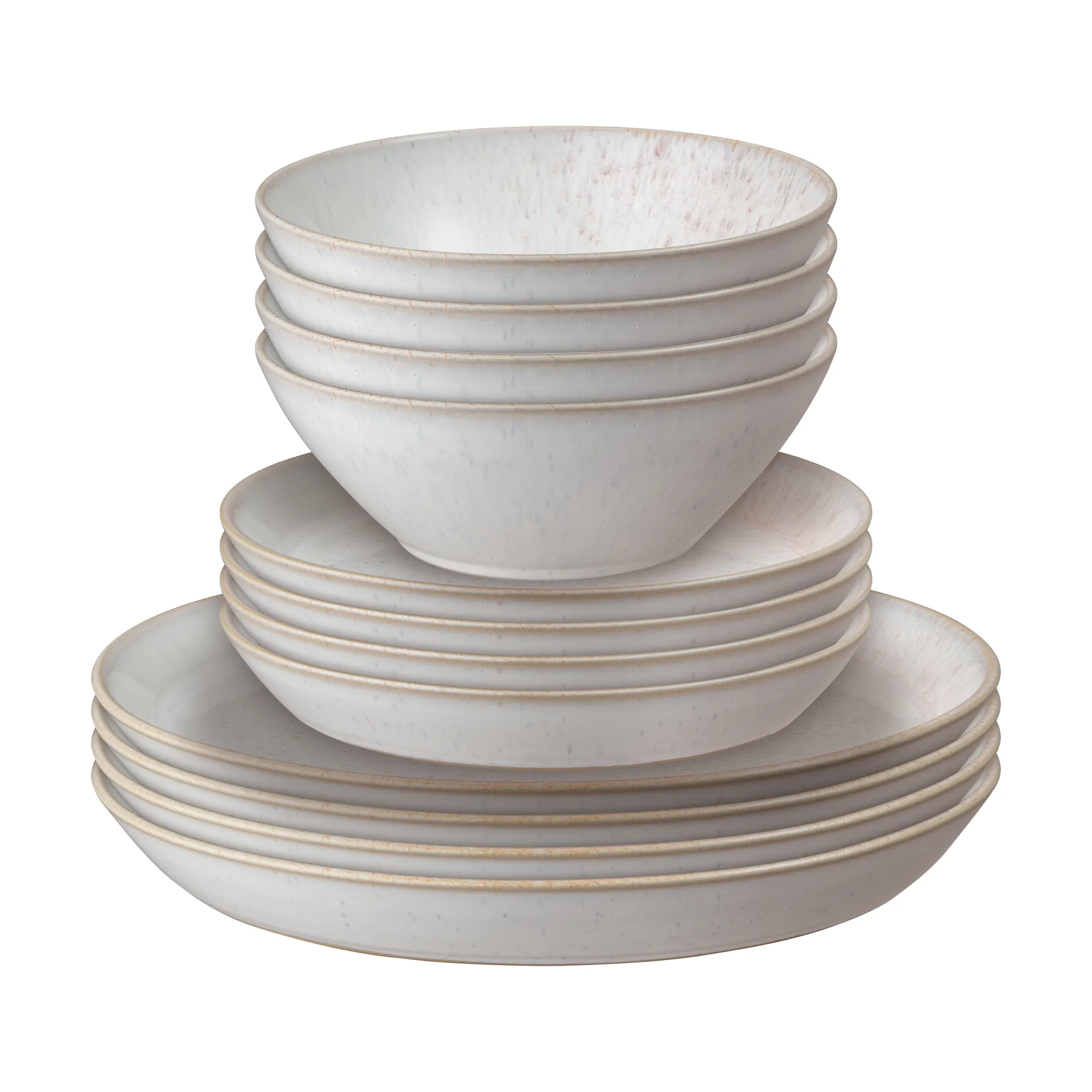 Kiln Coral Servierset, koralle-beige, 12-teilig Denby