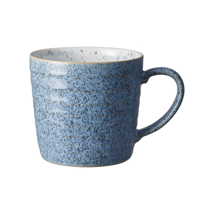 Studio Blue Tasse geriffelt 40cl, Flint-chalk Denby