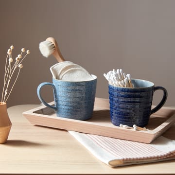 Studio Blue Tasse geriffelt 40cl - Flint-chalk - Denby