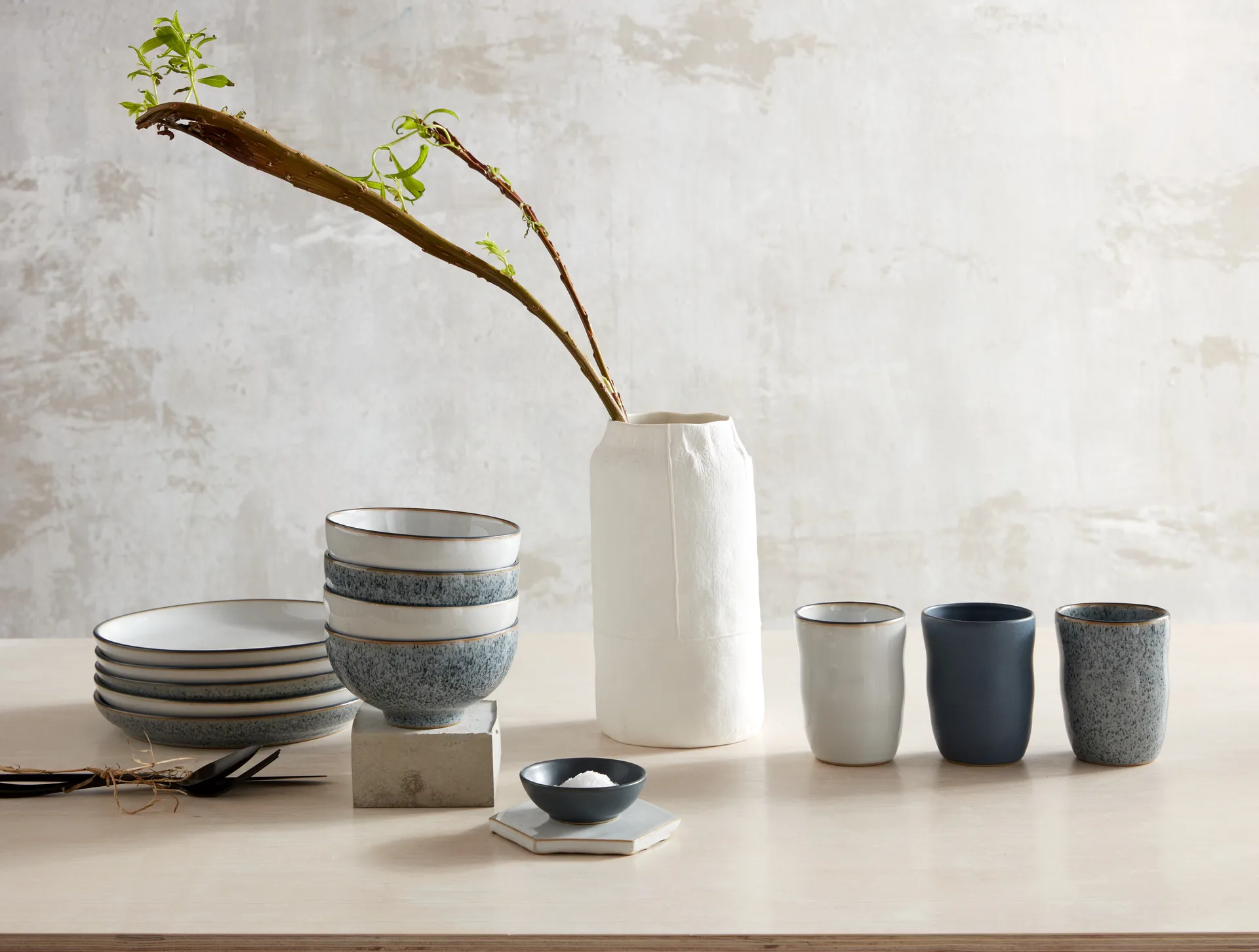 Studio Grey Reisschale 13cm, Quartz Denby