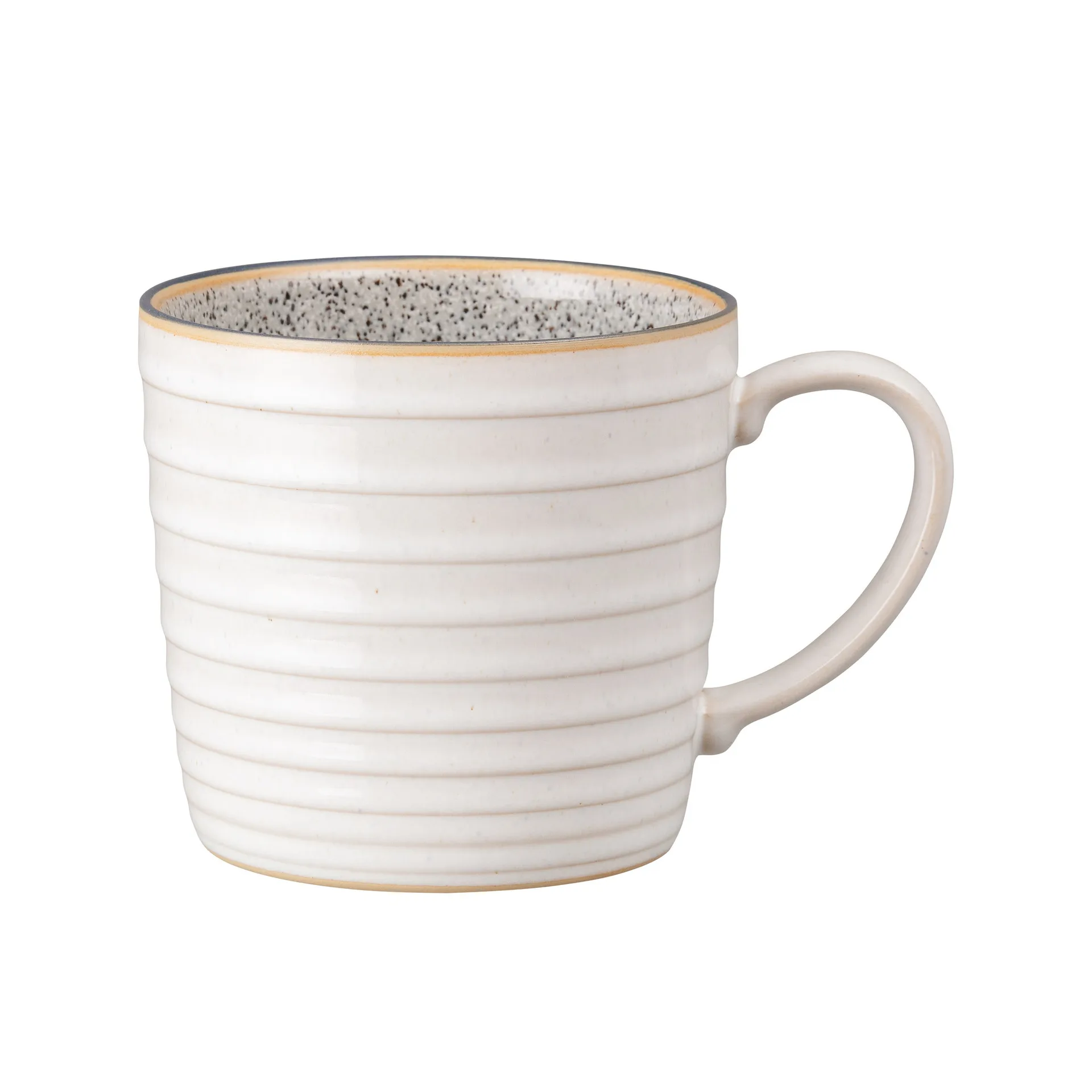 Studio Grey Tasse geriffelt 40cl, Quartz Denby
