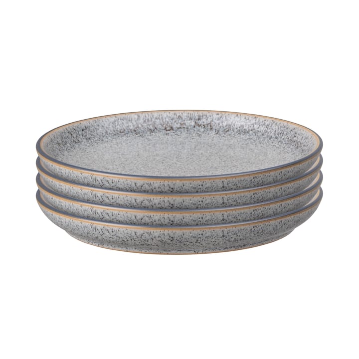 Studio Grey Teller 21cm 4er Pack - Granite - Denby