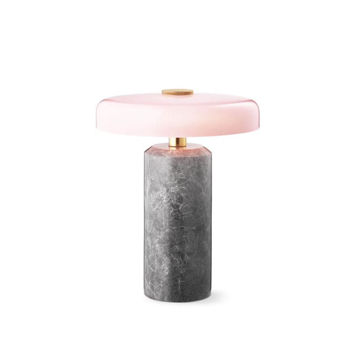 Trip Tischleuchte Ø17x21 cm Marmor - Silber-rosa - Design By Us