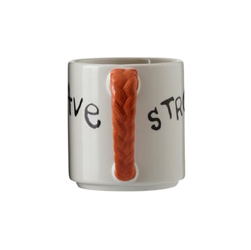 Astrid Lindgren Pippi Jubiläumstasse 20cl - Strong Kind Brave - Design House Stockholm