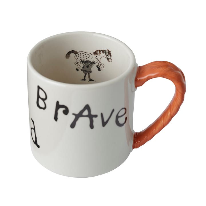 Astrid Lindgren Pippi Jubiläumstasse 20cl, Strong Kind Brave Design House Stockholm