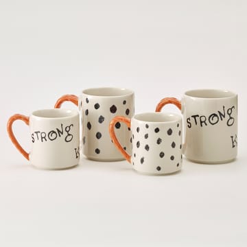 Astrid Lindgren Pippi Jubiläumstasse 20cl - Strong Kind Brave - Design House Stockholm