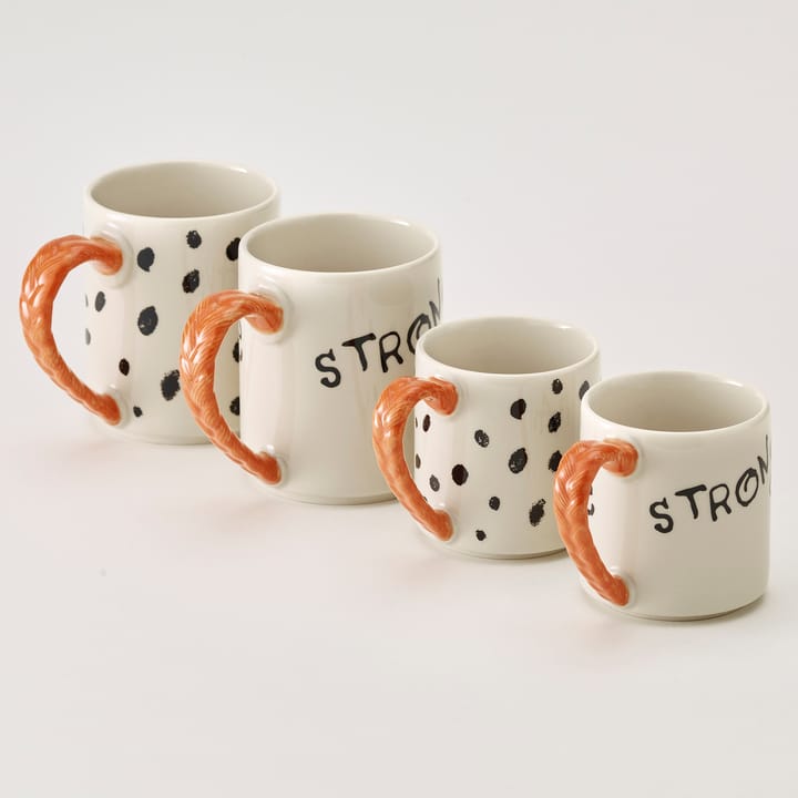 Astrid Lindgren Pippi Jubiläumstasse 20cl, Strong Kind Brave Design House Stockholm