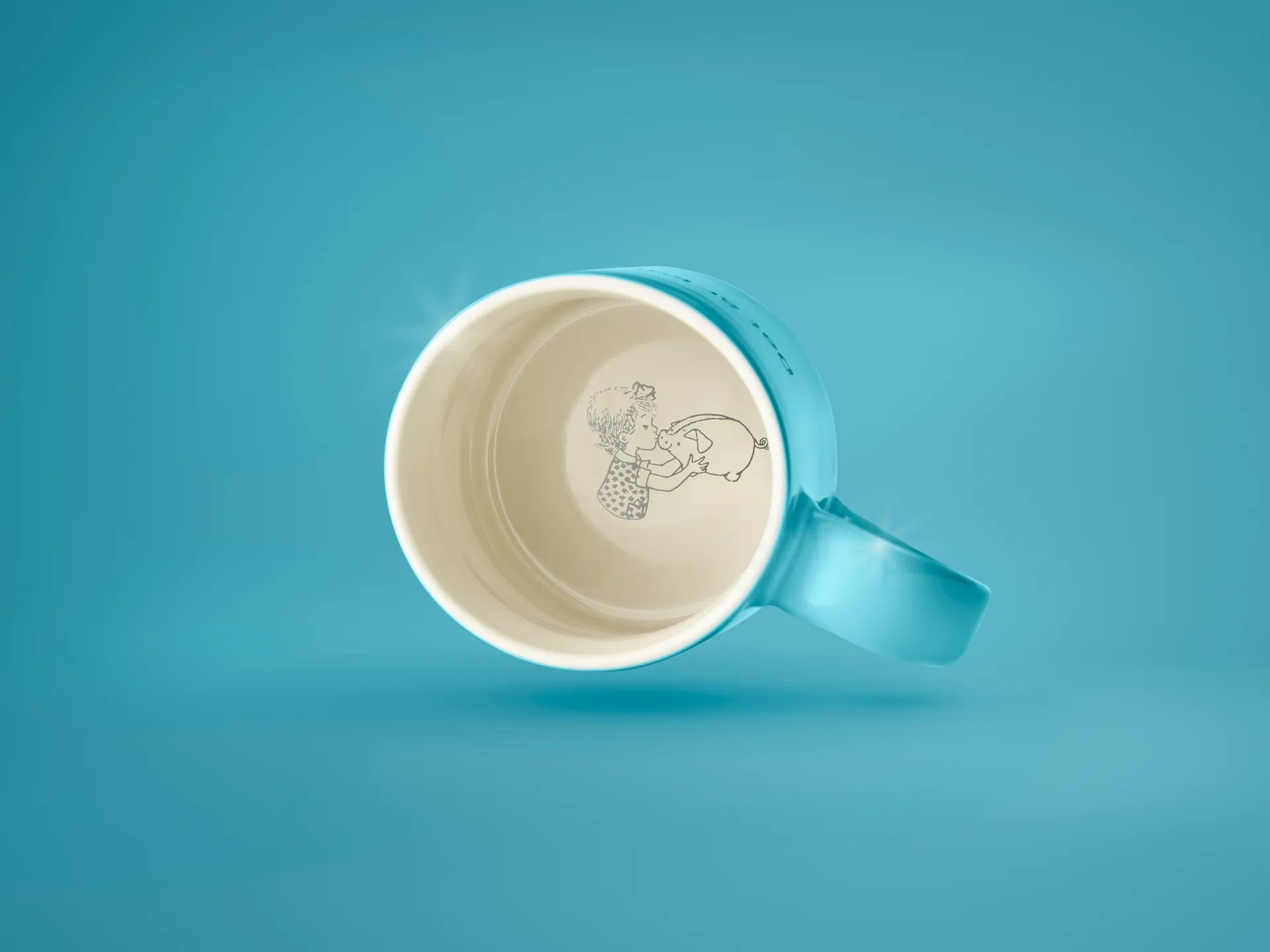 Astrid Lindgren Tasse, det är konstigt mit mig..., Schwedischer Text Design House Stockholm