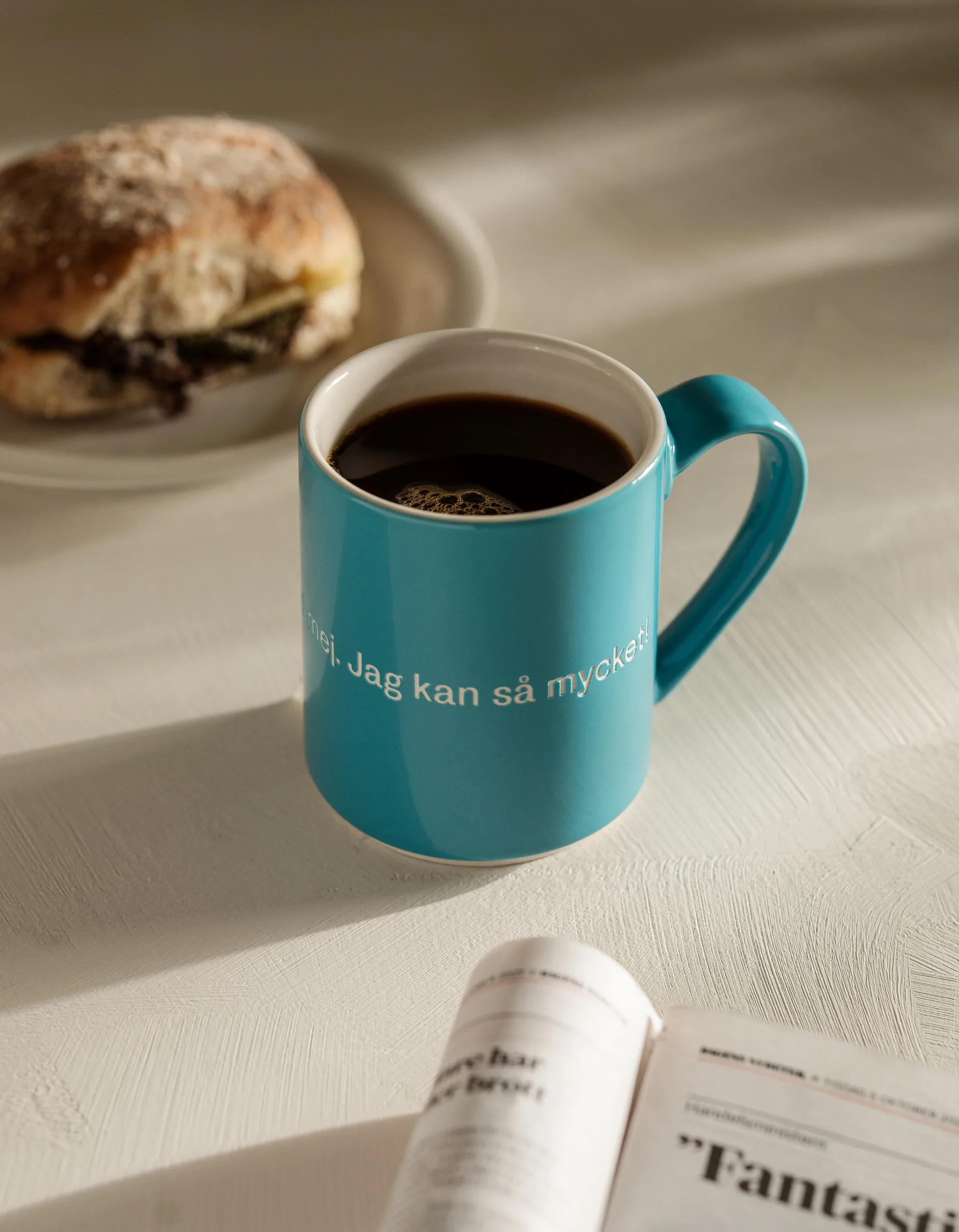 Astrid Lindgren Tasse, det är konstigt mit mig..., Schwedischer Text Design House Stockholm