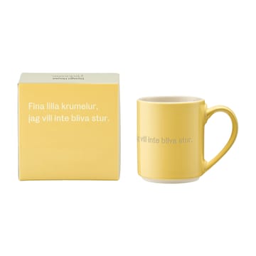 Astrid Lindgren Tasse, fina lilla krumelur - Schwedischer Text - Design House Stockholm