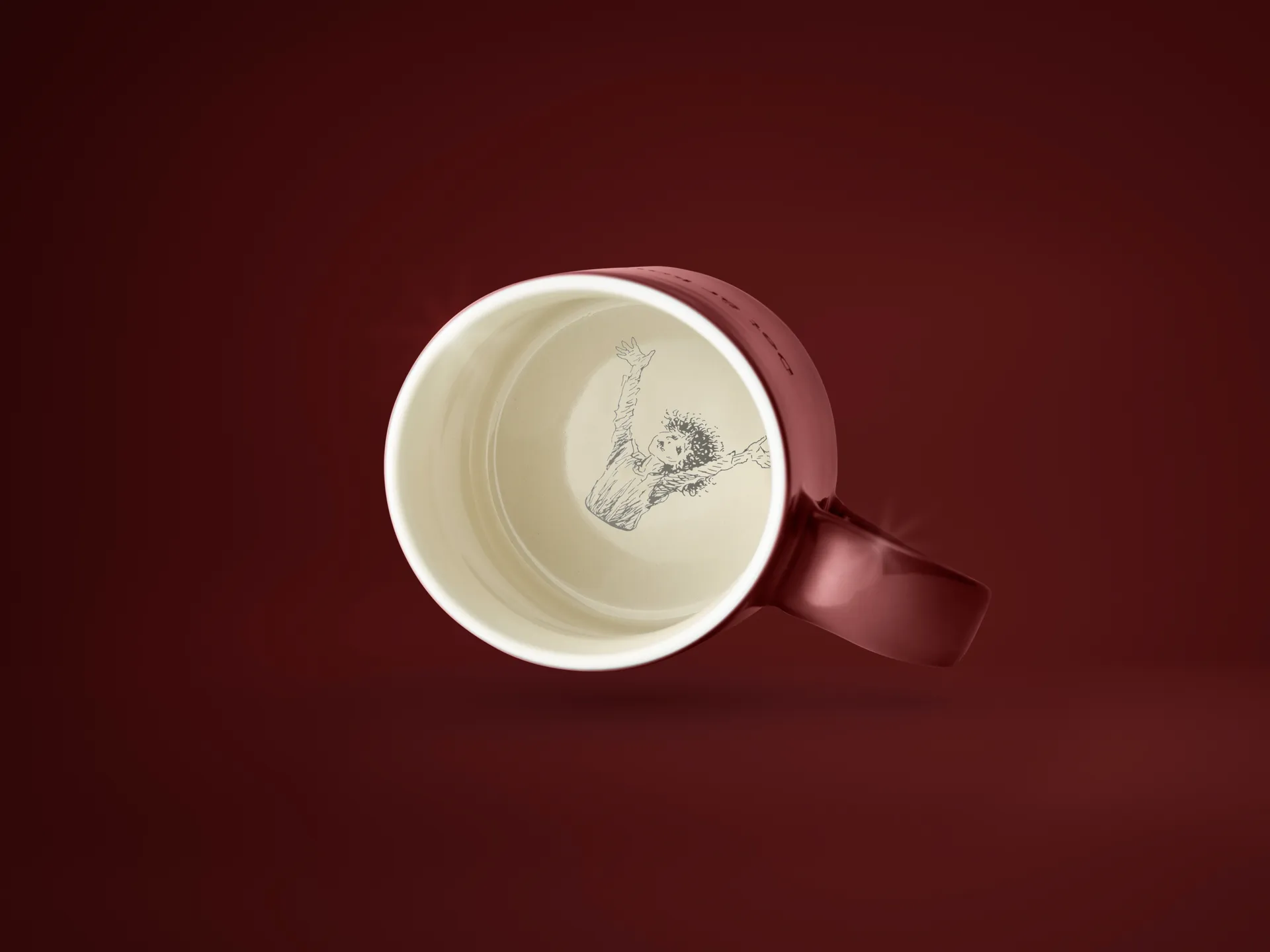 Astrid Lindgren Tasse, livet är en sak, Schwedischer Text Design House Stockholm