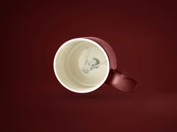 Astrid Lindgren Tasse, livet är en sak - Schwedischer Text - Design House Stockholm