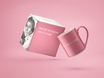 Astrid Lindgren Tasse, tänk för att jag kan… - Schwedischer Text - Design House Stockholm