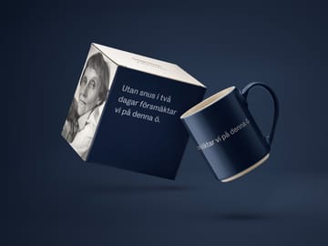 Astrid Lindgren Tasse, utan snus - Schwedischer Text - Design House Stockholm