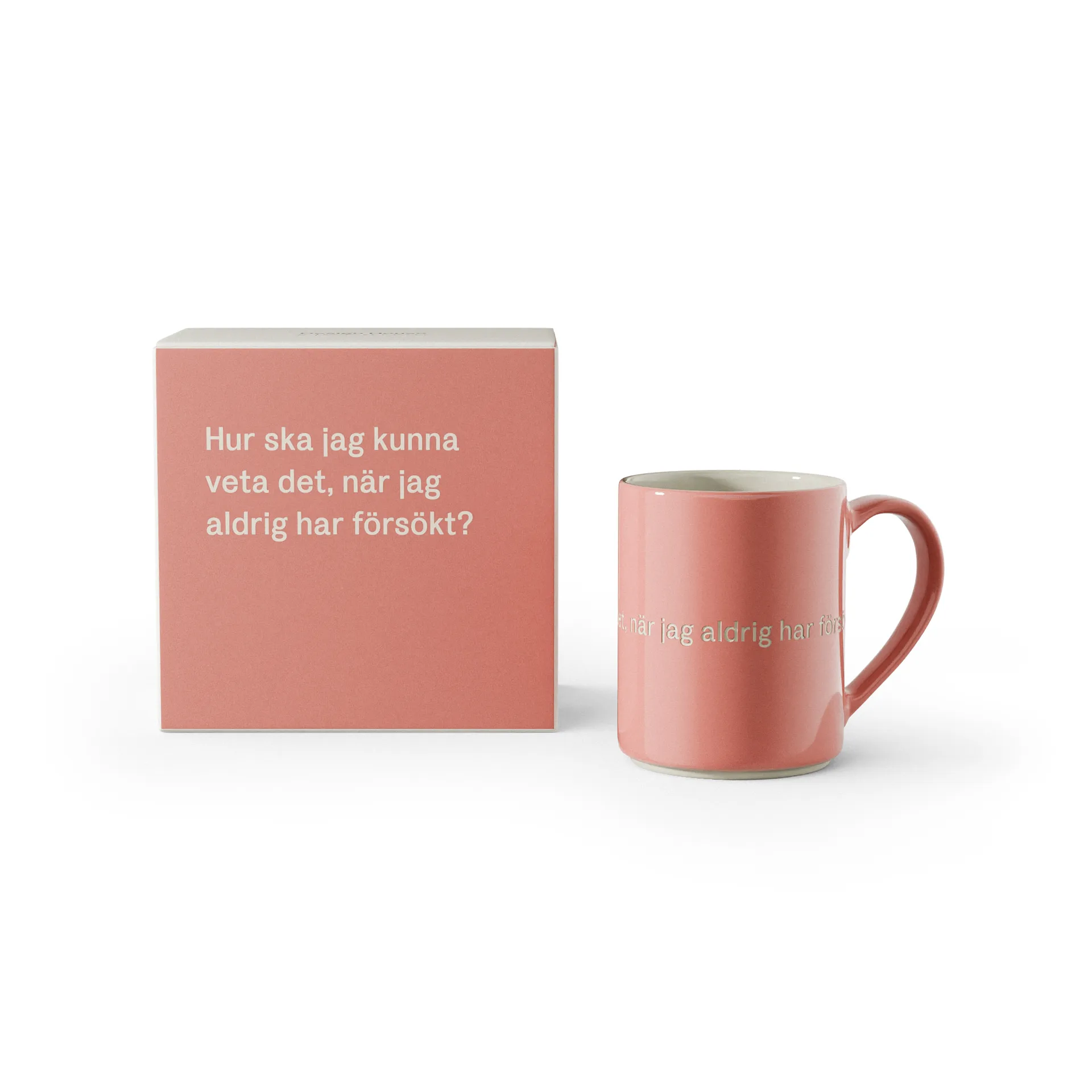 Astrid Lindgren Tasse, wie soll ich das wissen.., Schwedischer Text Design House Stockholm
