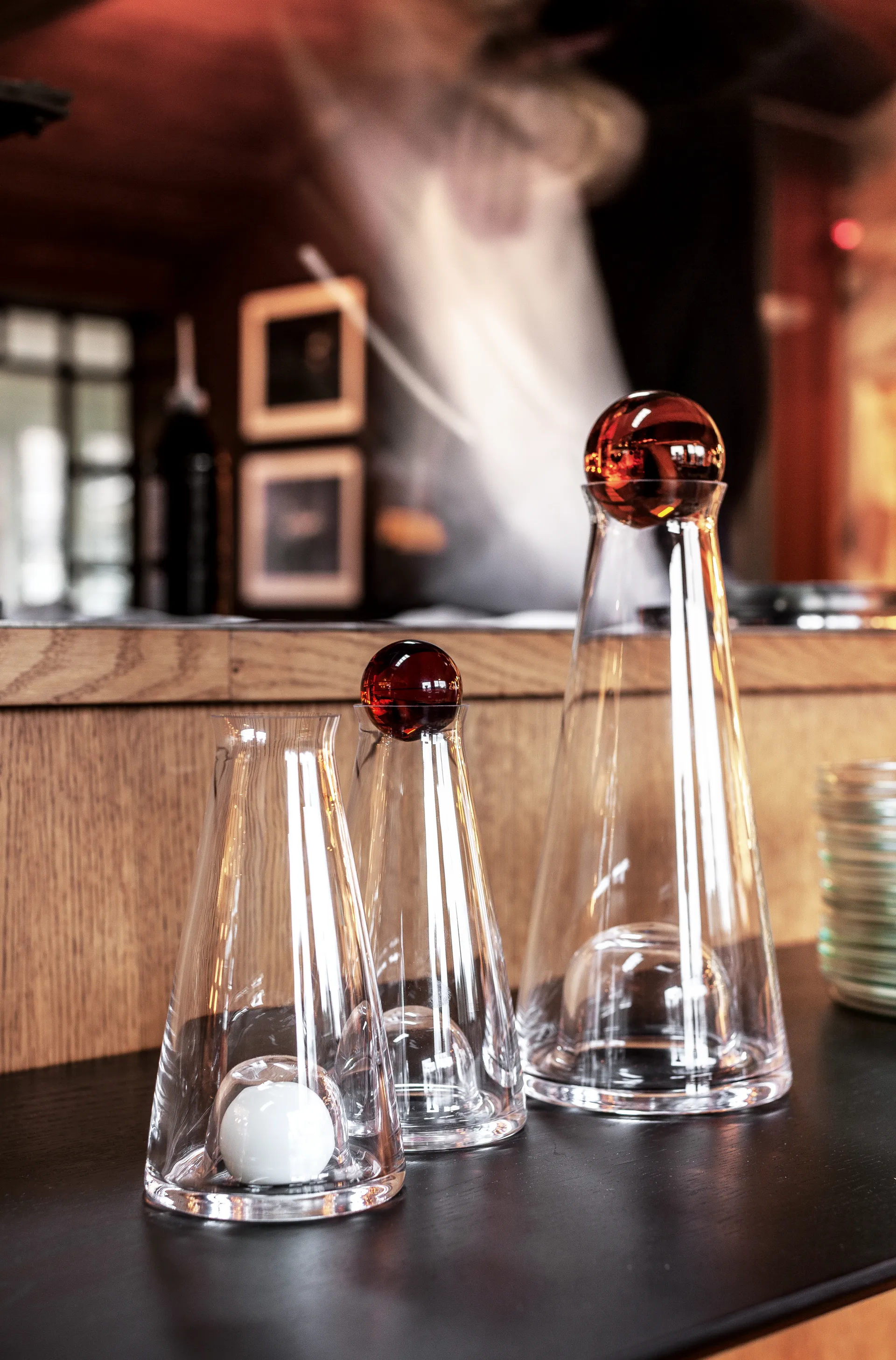 Fia Karaffe, Bernstein/klar Design House Stockholm