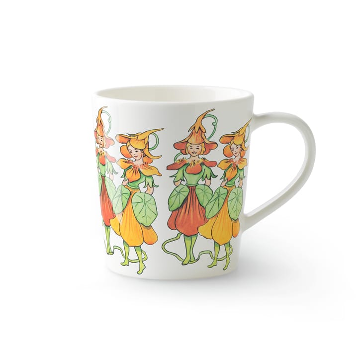 Nasturtium Tasse mit Henkel 40 cl - White - Design House Stockholm