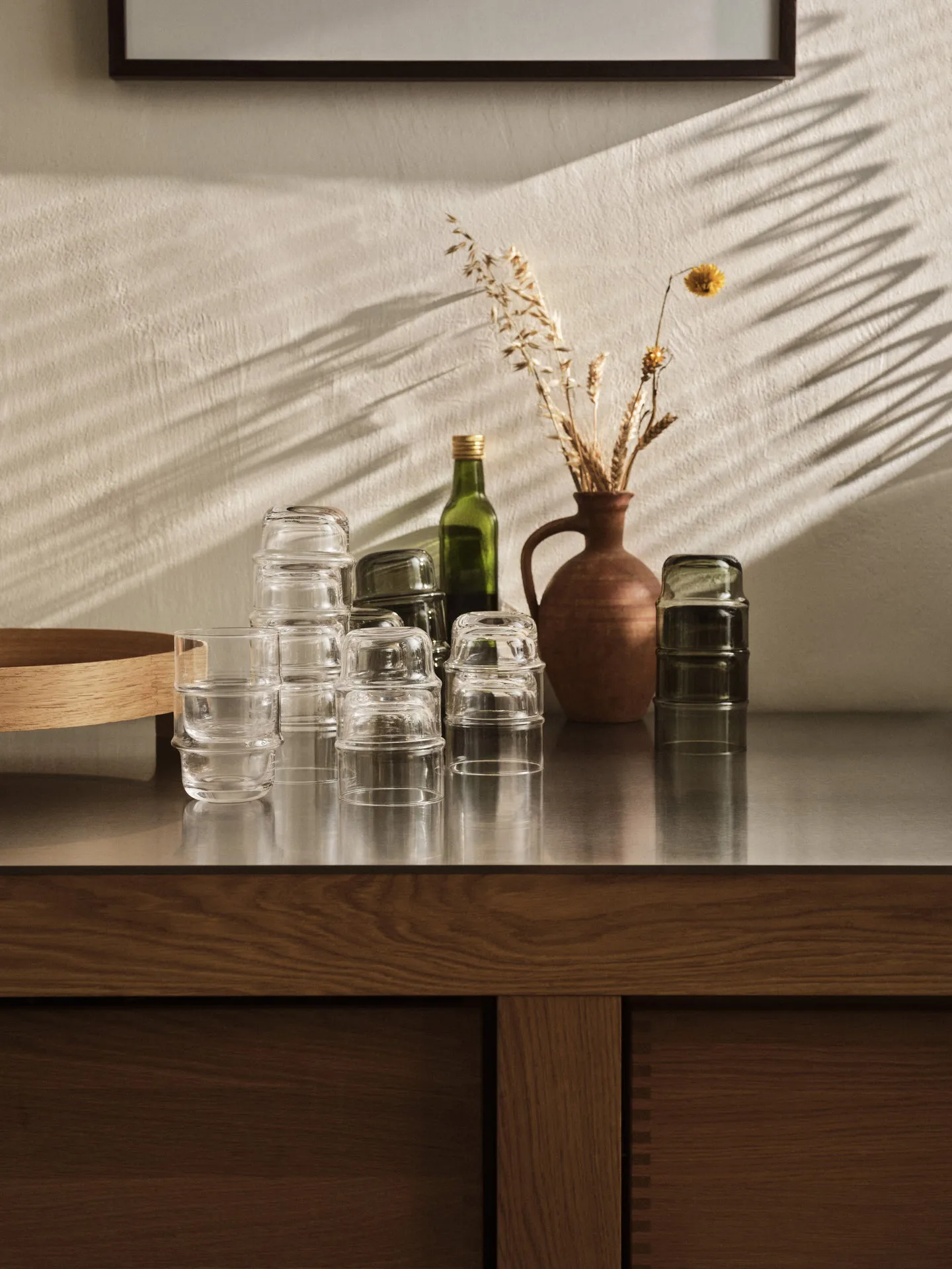 NM& UndaGlas 2er Pack, Grau Design House Stockholm