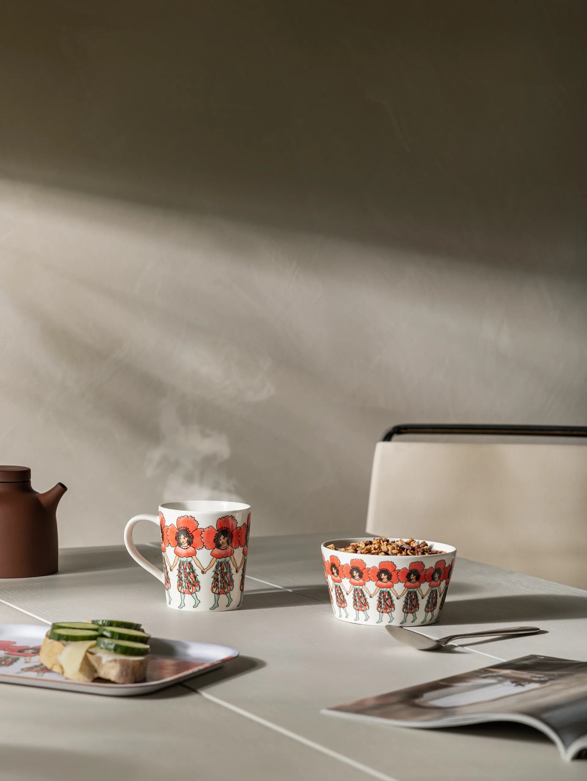 Poppy Tasse mit Henkel, 40cl Design House Stockholm