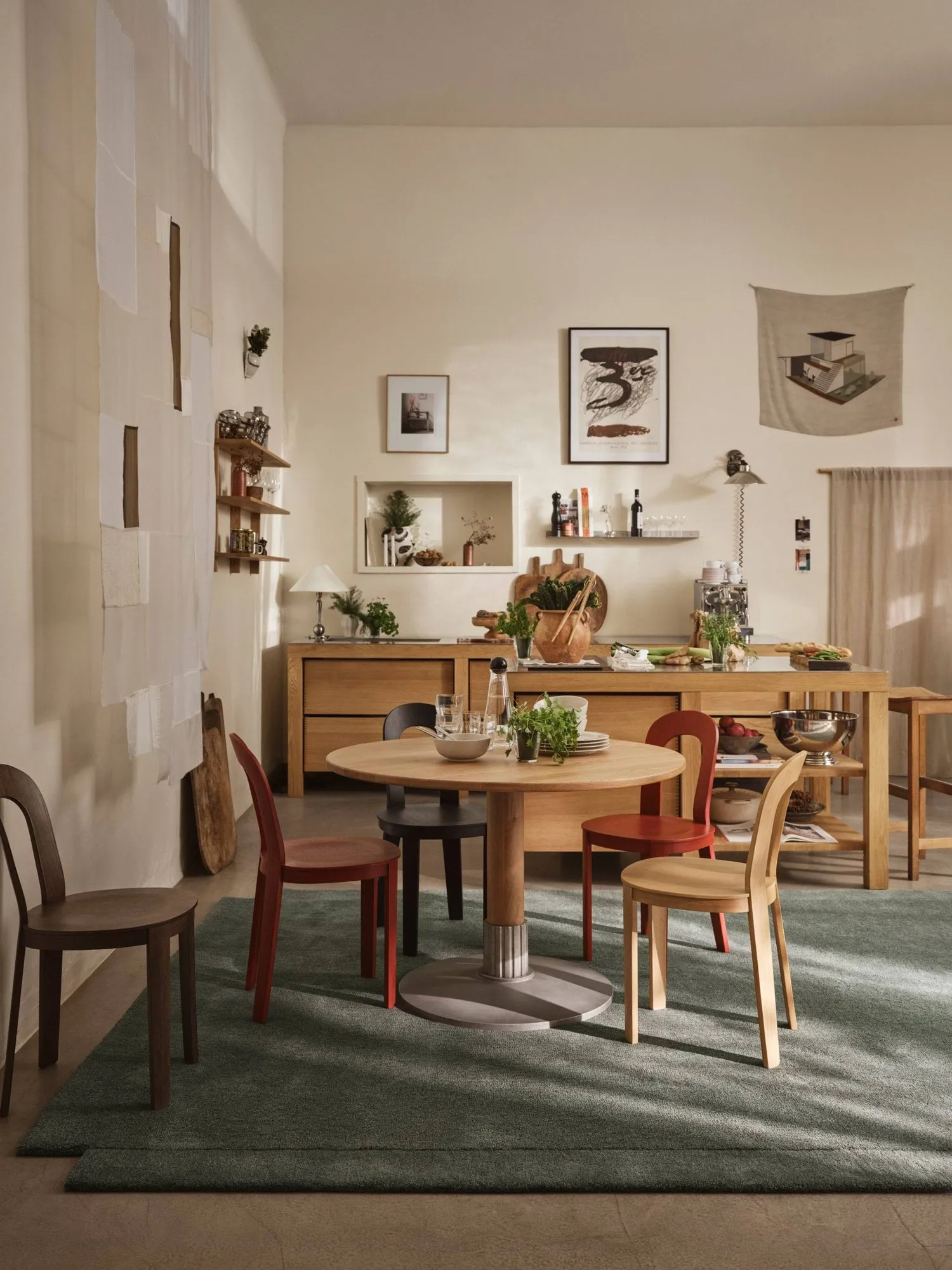 Tock Table Esstisch, Eiche, Ø110x76 cm Design House Stockholm