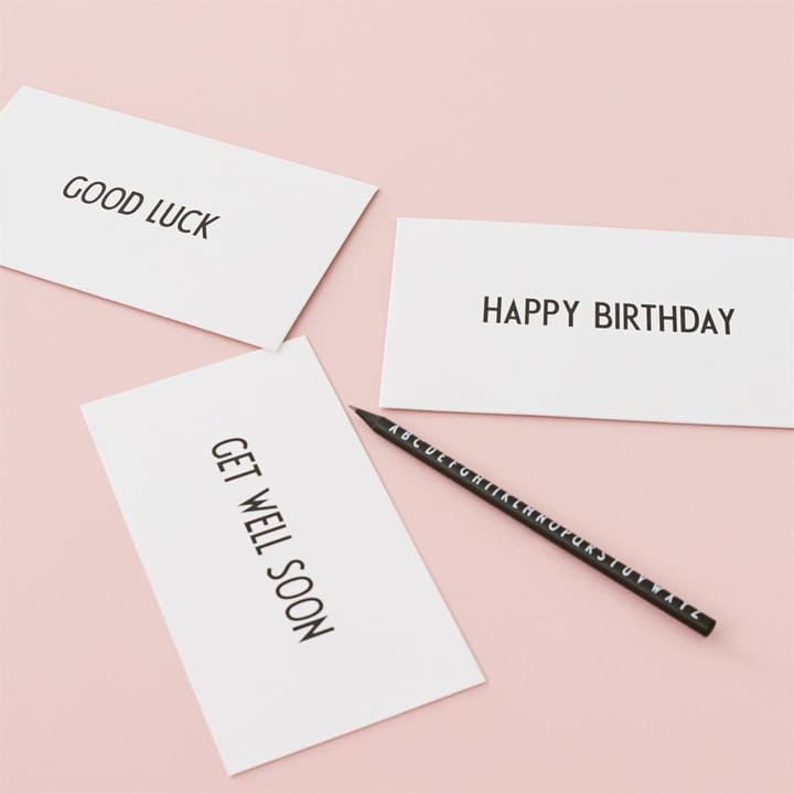 AJ Vintage ABC Kuvert, Good Luck Design Letters