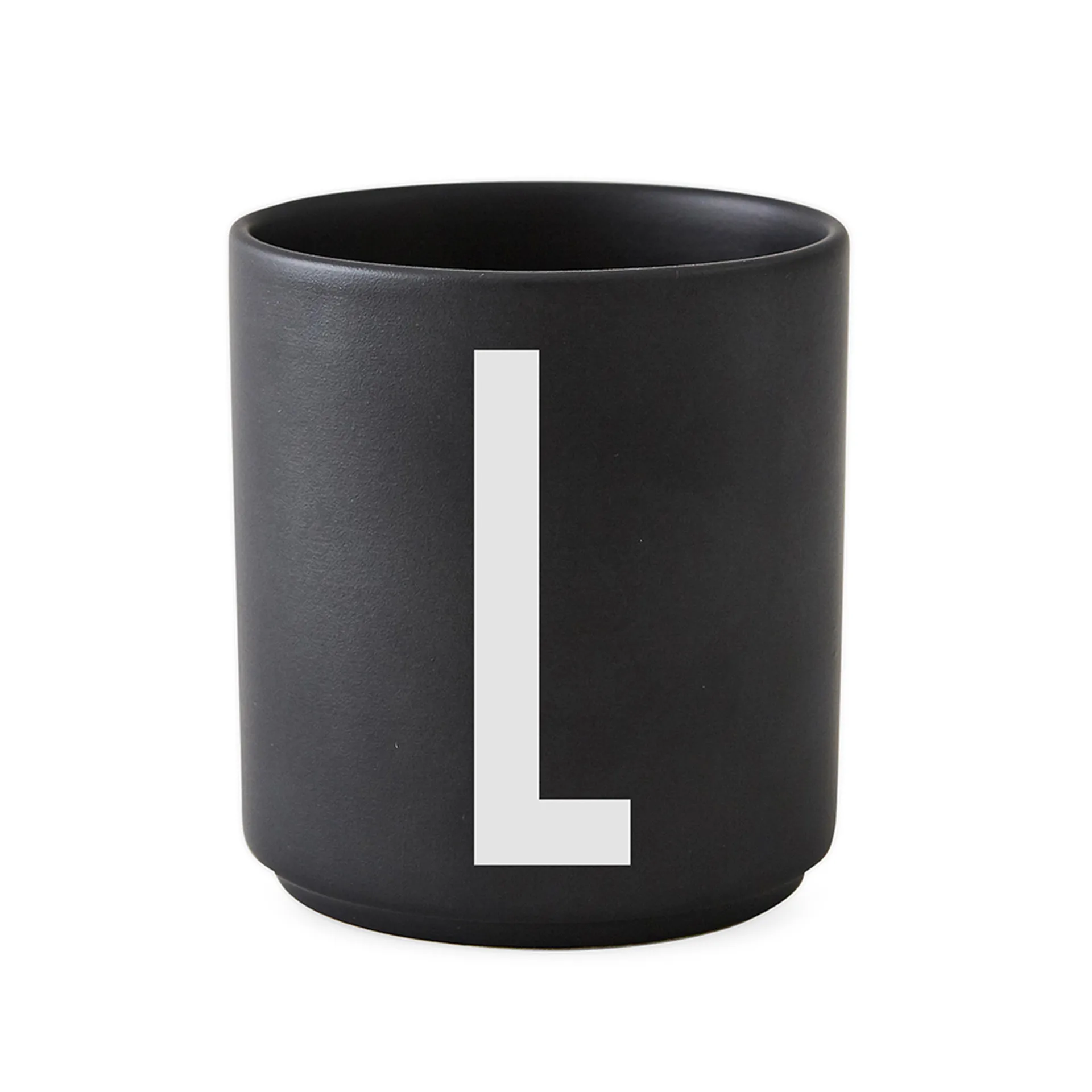 Design Letters Becher schwarz, L Design Letters