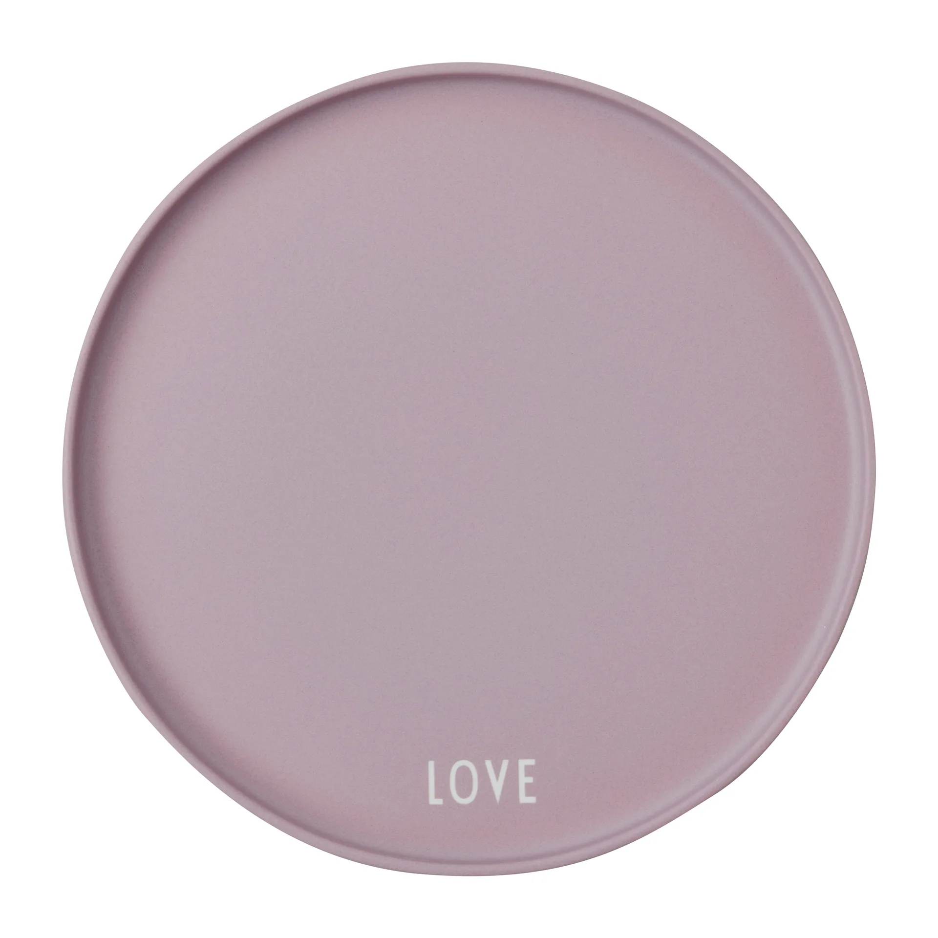 Design Letters Favorit Teller Ø22cm, Love-lavender Design Letters