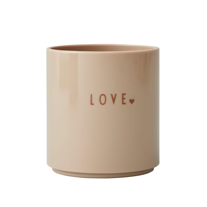 Design Letters Favoritbecher mini, Love (beige) Design Letters