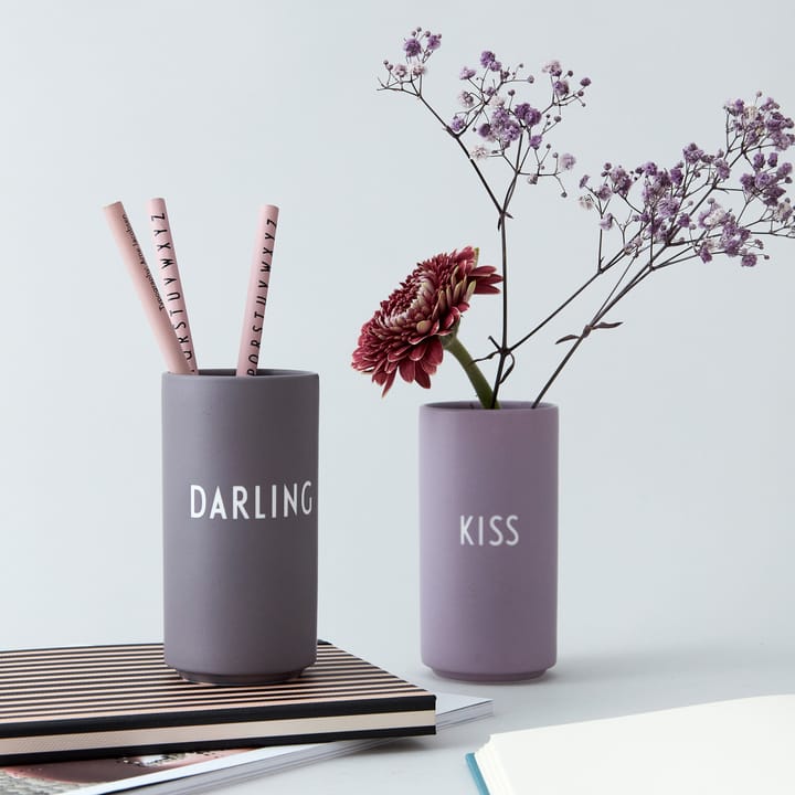 Design Letters Favourite Vase, Kiss Design Letters