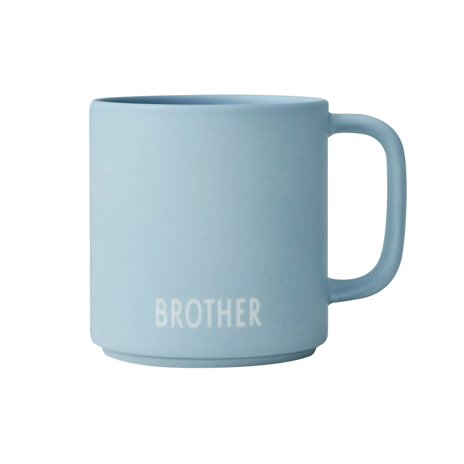 Design Letters Geschwistertasse, Brother Design Letters