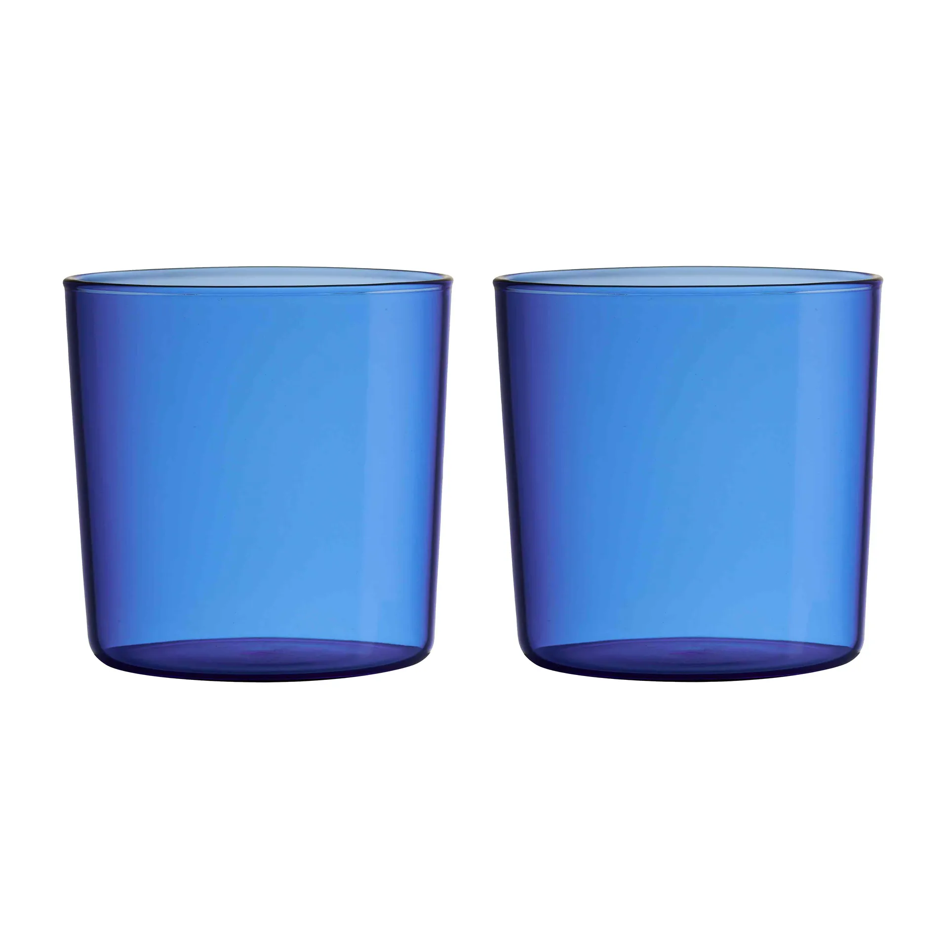Design Letters Kids Eco Wasserglas 2er Pack, Blue Design Letters