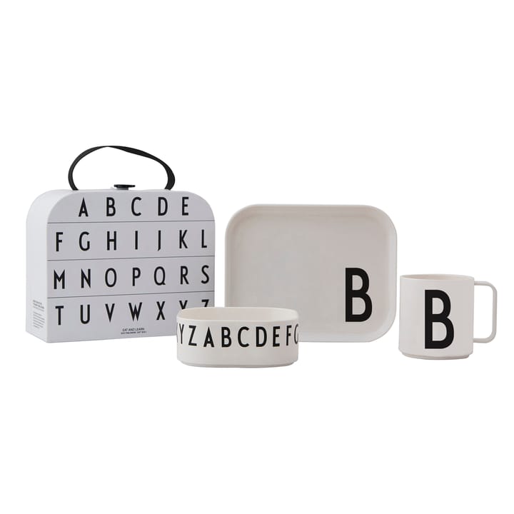 Design Letters Kindergeschirr Set, B Design Letters