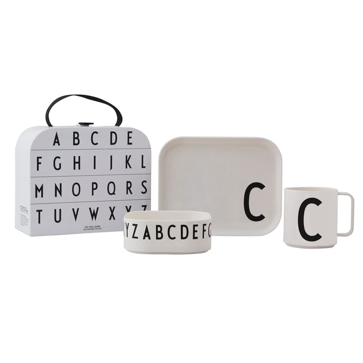 Design Letters Kindergeschirr Set, C Design Letters