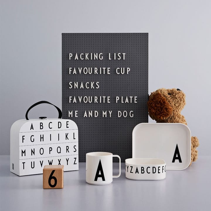 Design Letters Kindergeschirr Set, F Design Letters