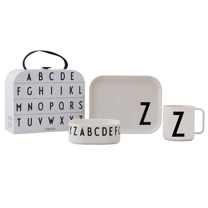 Design Letters Kindergeschirr Set, Z Design Letters