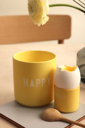 Design Letters Lieblingsbecher 25cl - Happy-yellow - Design Letters