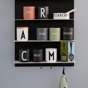 Design Letters Lieblingsbecher 25cl - Hello-black - Design Letters