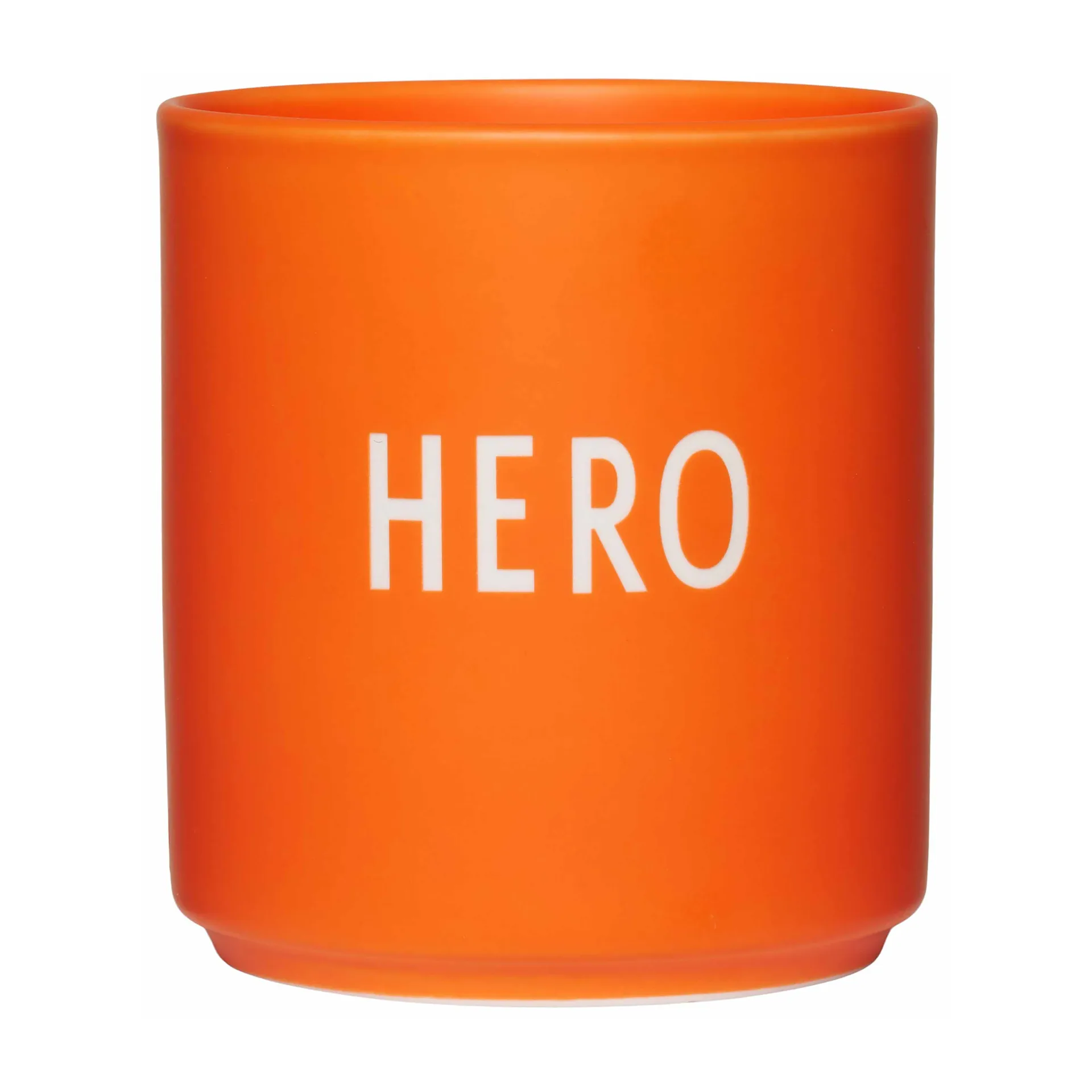 Design Letters Lieblingsbecher 25cl, Hero-orange Design Letters