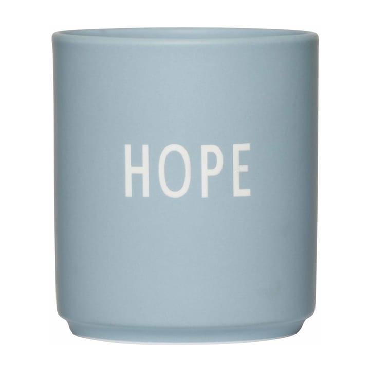 Design Letters Lieblingsbecher 25cl, Hope-light blue Design Letters