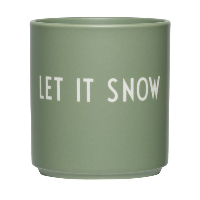 Design Letters Lieblingsbecher 25cl - Let it snow - Design Letters