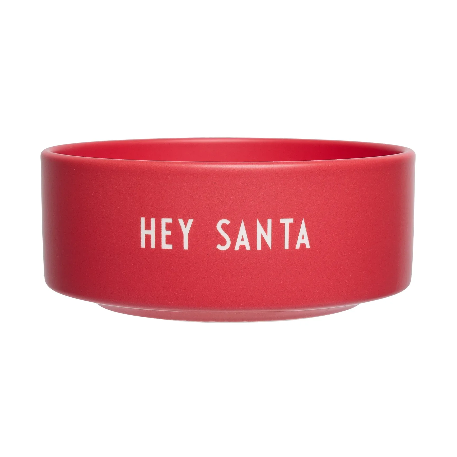 Design Letters Snack-Schale Ø12 cm, Santa-faded rose Design Letters