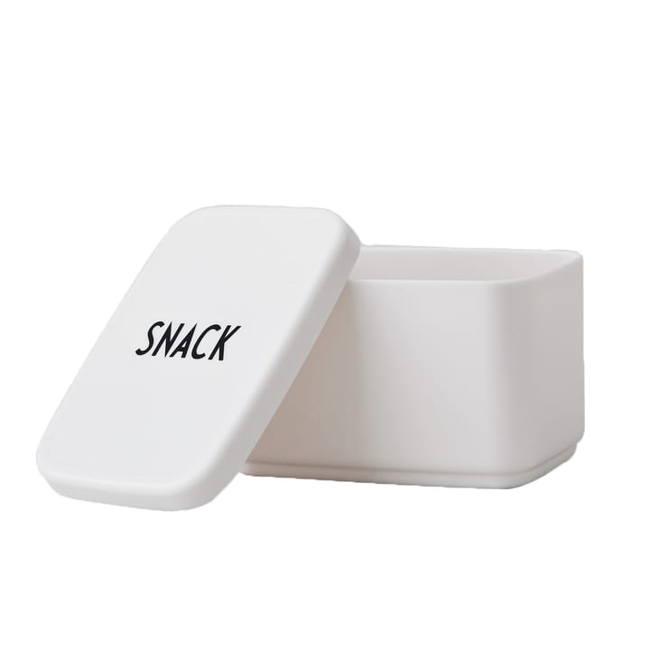 Design Letters Snackbox für Lunchbox, Weiß Design Letters