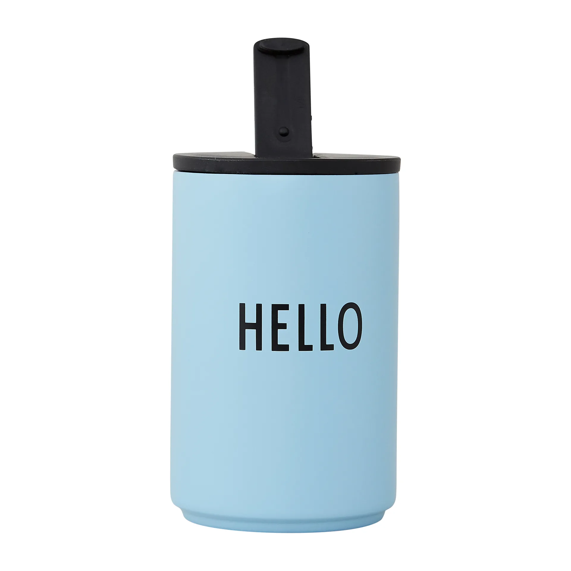 Design Letters Thermosbecher, Light blue-hello Design Letters