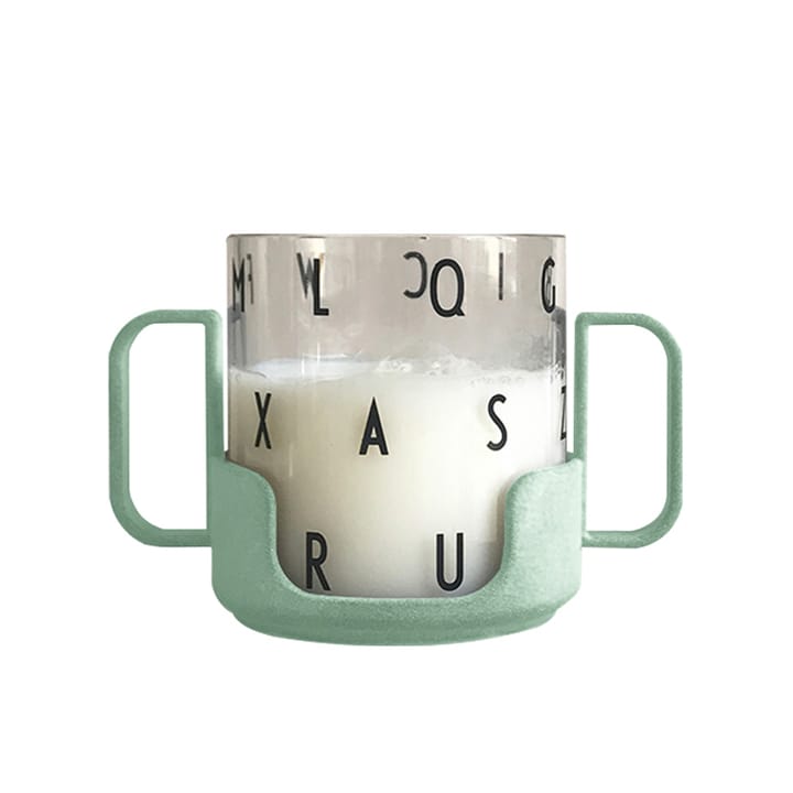 Grow with your cup Tasse, Grün Design Letters