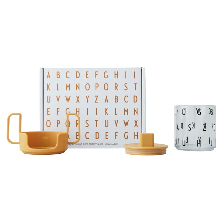 Grow with your cup Tasse, Mustard Design Letters