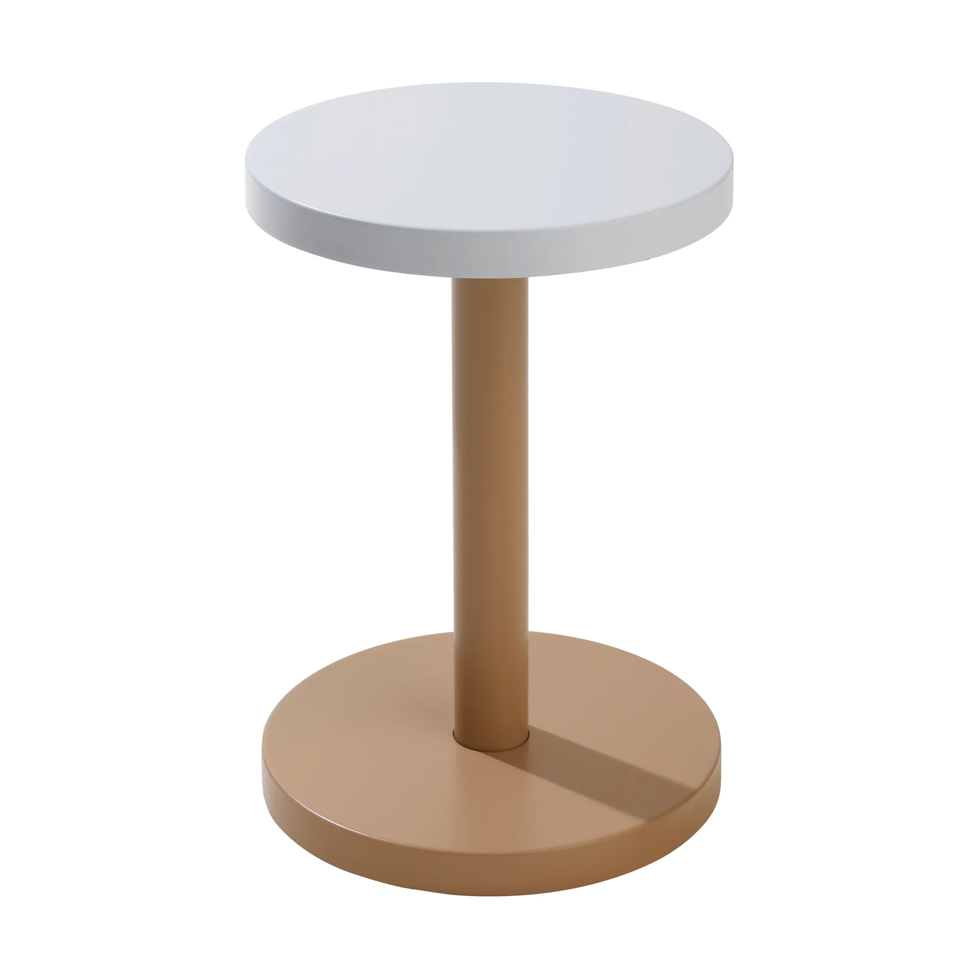 Stord Hocker Ø31x45 cm, Beige Design Letters